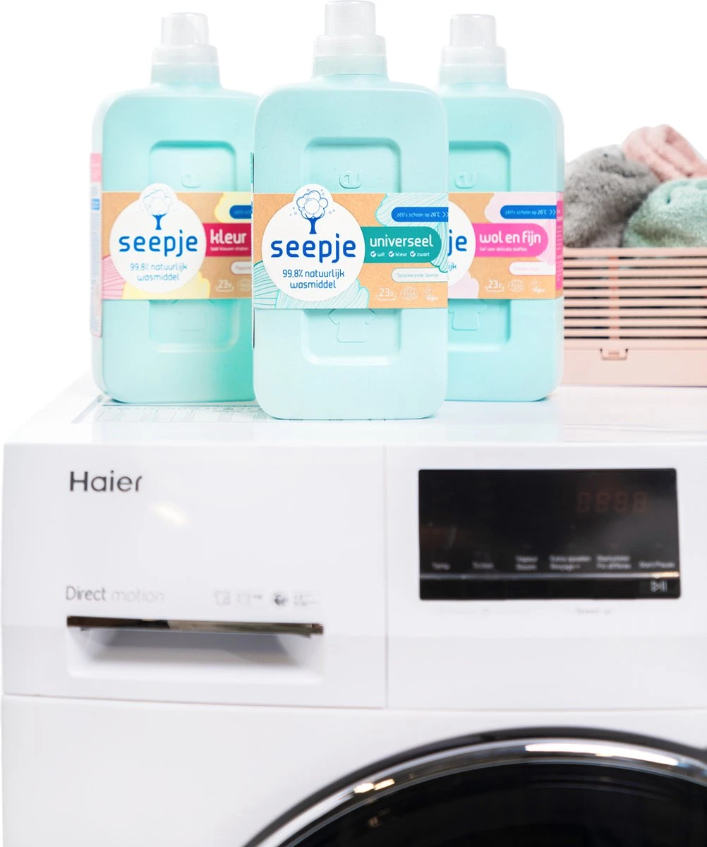 Seepje Wasfeest Pakket - 3 x Wasmiddel - 2 x Wasverzachter - Waszeep - Vlekkenverwijderaar - Natuurlijke Ingredienten - 69 wasbeurten Seepje Wasfeest Pakket - 3 X Wasmiddel - 2 X Wasverzachter - Waszeep - Vlekkenverwijderaar - Natuurlijke Ingredienten - 69 Wasbeurten -bol winkel