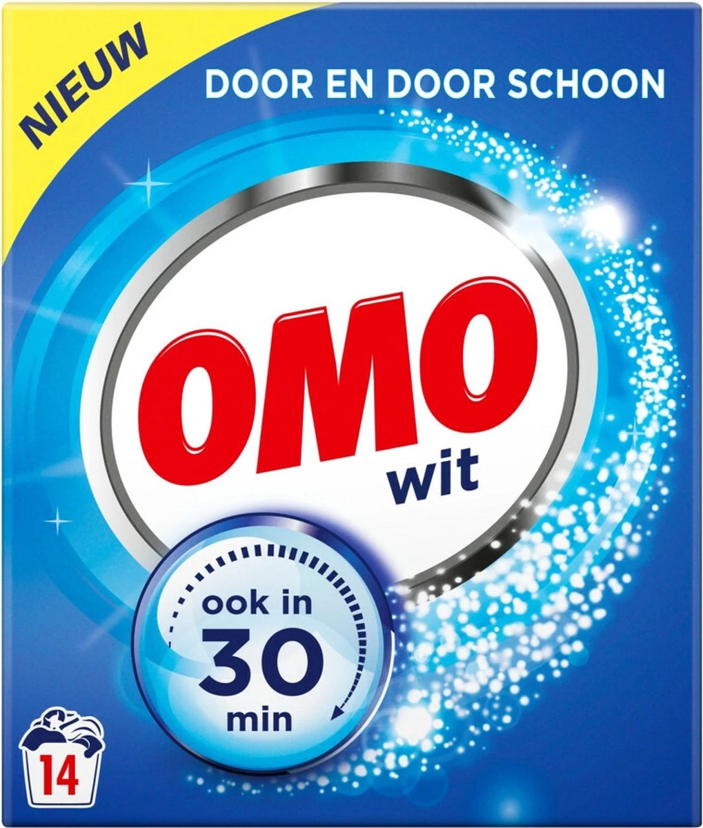 Omo Wit Waspoeder - 6 x 14 wasbeurten - Voordeelverpakking Omo Wit Waspoeder - 6 X 14 Wasbeurten - Voordeelverpakking -bol winkel 1019x1200 2