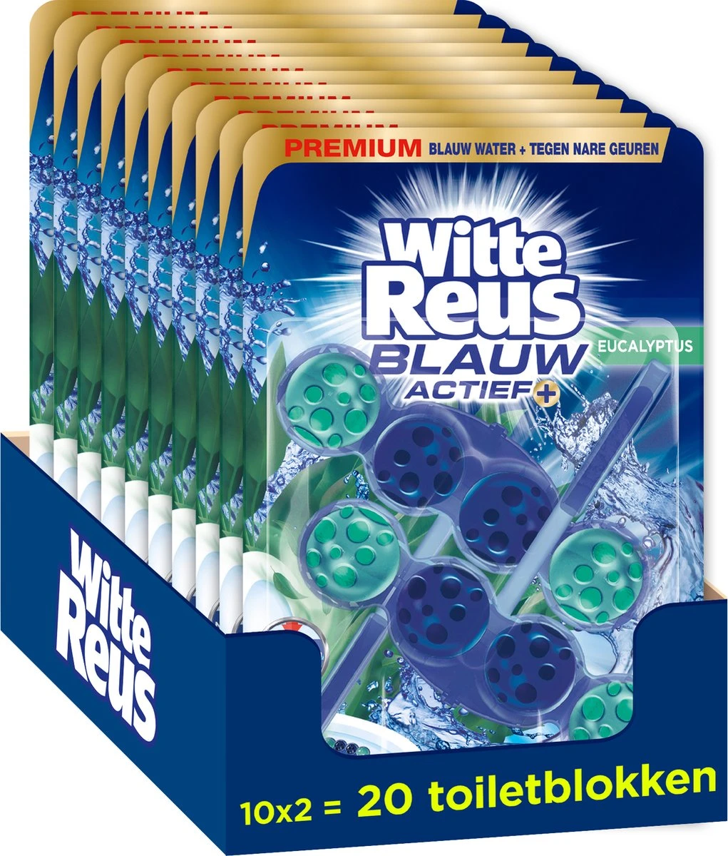 Witte Reus Blauw Actief Toiletblok - Eucalyptus - WC Blokjes Voordeelverpakking - 20 stuks Witte Reus Blauw Actief Toiletblok - Eucalyptus - WC Blokjes Voordeelverpakking - 20 Stuks -bol winkel 1021x1200 10