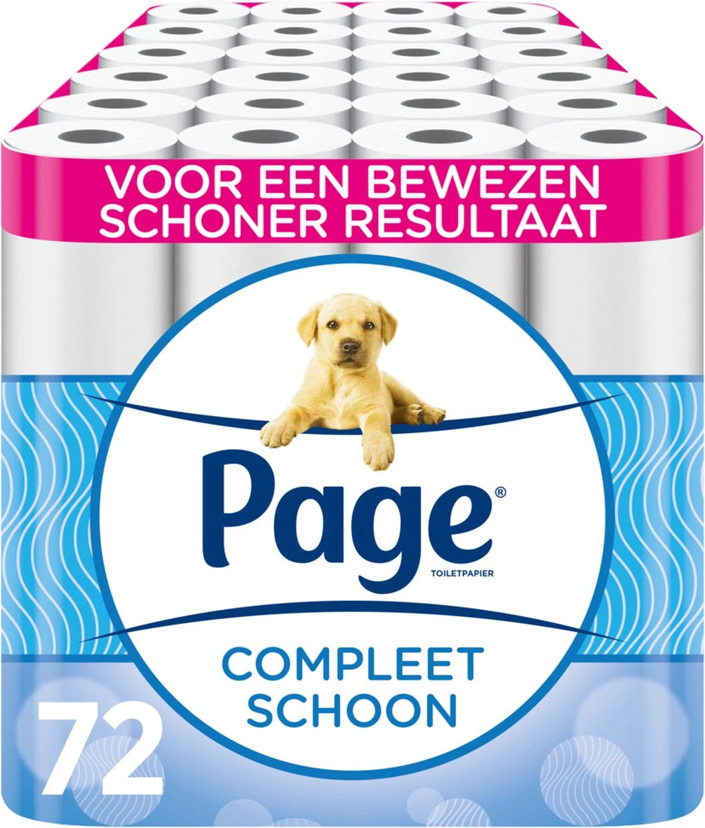 Page toiletpapier - 72 rollen - Compleet schoon wc papier - voordeelverpakking Page Toiletpapier - 72 Rollen - Compleet Schoon Wc Papier - Voordeelverpakking -bol winkel 1022x1200 1