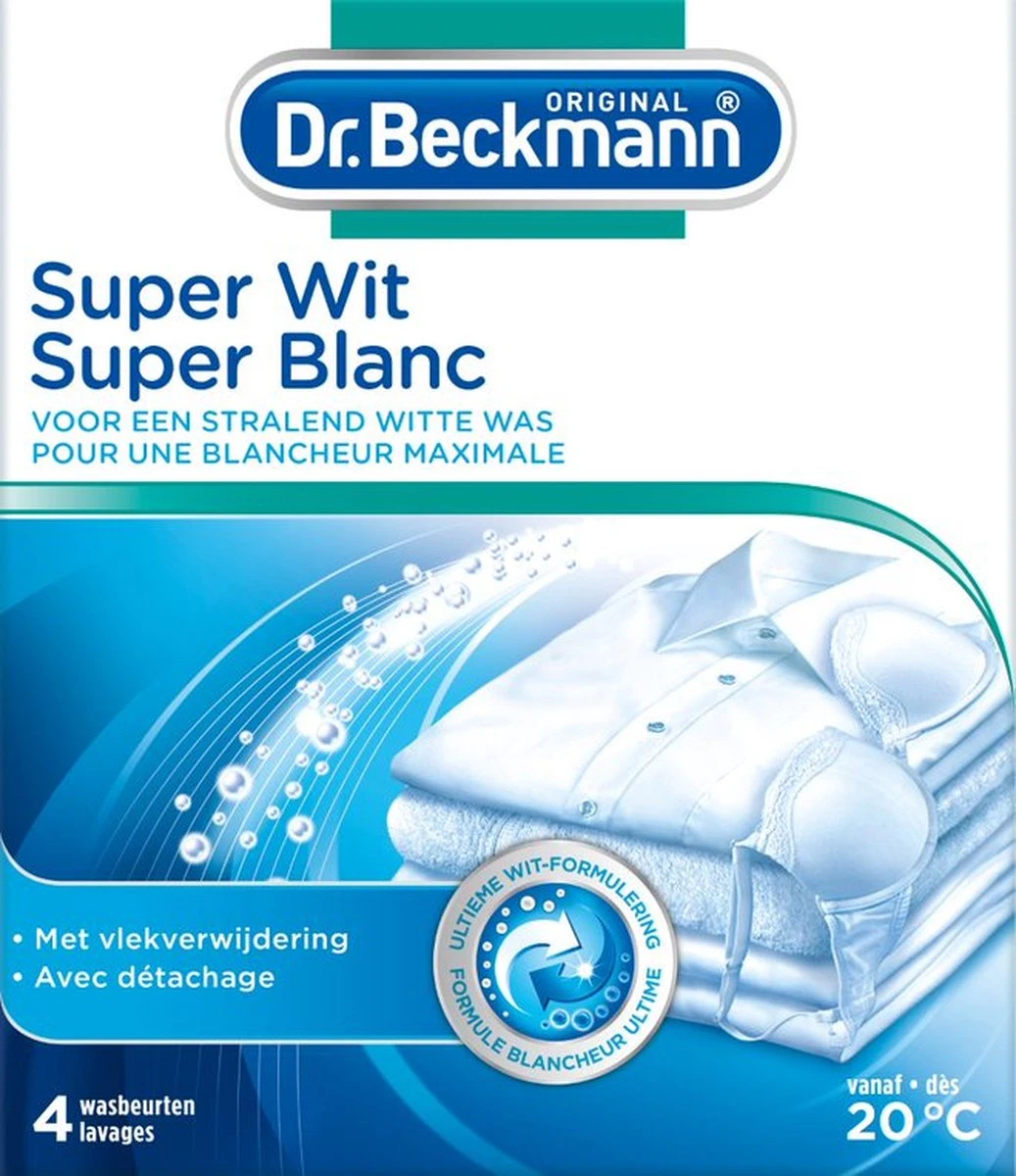Dr. Beckmann Super Wit 160 gr Dr. Beckmann Super Wit 160 Gr -bol winkel