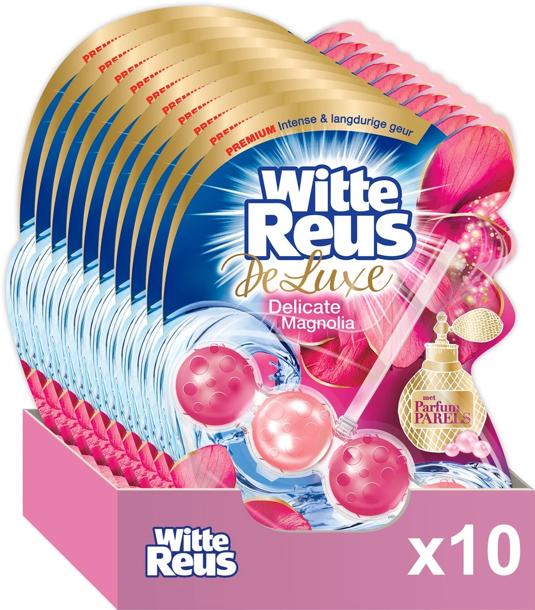 Witte Reus DeLuxe Toiletblok - Delicate Magnolia - WC Blokjes Voordeelverpakking - 10 Stuks Witte Reus DeLuxe Toiletblok - Delicate Magnolia - WC Blokjes Voordeelverpakking - 10 Stuks -bol winkel 1051x1200 5