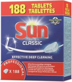 SUN® Sun Professional Vaatwastabletten - 188 Stuks -bol winkel 1056x1200