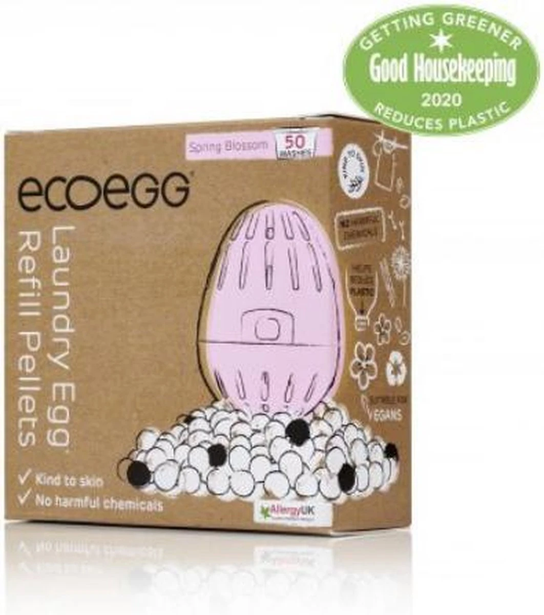 EcoEgg - Navul Eco-egg wasbol - Refill Ecoegg Spring bloesem - Vegan - Zuinig wassen - Milieuvriendelijk wassen - Propere eco wassen - 50 x goedkoop wassen EcoEgg - Navul Eco-egg Wasbol - Refill Ecoegg Spring Bloesem - Vegan - Zuinig Wassen - Milieuvriendelijk Wassen - Propere Eco Wassen - 50 X Goedkoop Wassen -bol winkel