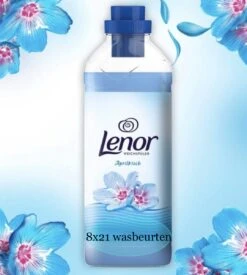 LENOR APRILFRIS WASVERZACHTER -8X21 WASBEURTEN-ST 525ML 3 LENOR APRILFRIS WASVERZACHTER -8X21 WASBEURTEN-ST 525ML -bol winkel 1078x1200
