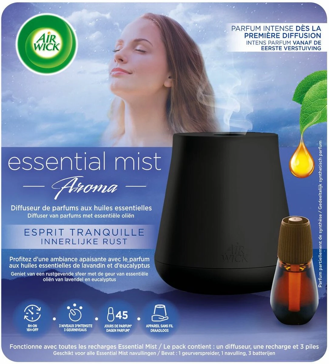 Air Wick Essential Mist Automatische Luchtverfrisser Kit - Innerlijke rust Air Wick Essential Mist Automatische Luchtverfrisser Kit - Innerlijke Rust -bol winkel 1085x1200 4