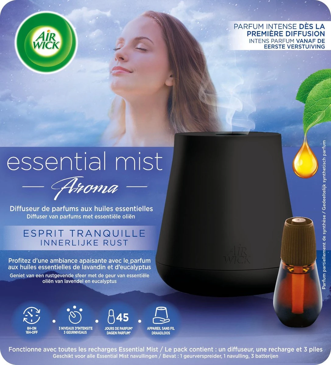 Air Wick Essential Mist Automatische Luchtverfrisser Kit - Innerlijke rust Air Wick Essential Mist Automatische Luchtverfrisser Kit - Innerlijke Rust -bol winkel 1087x1200 2
