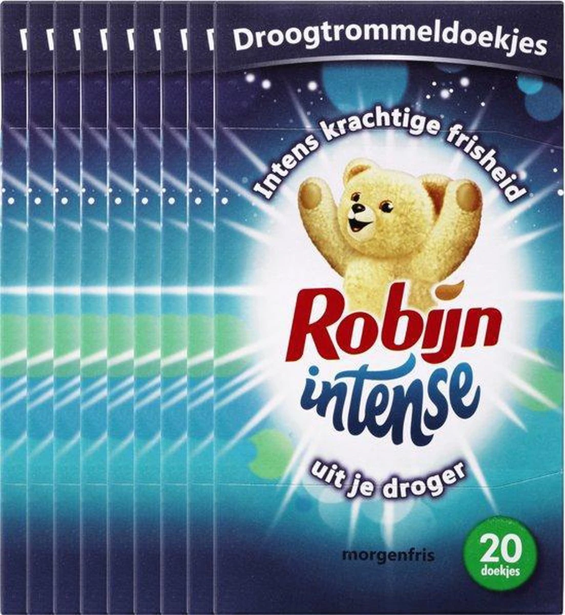 Robijn Droogtrommeldoekjes – Intense Morgenfris - Voordeelverpakking - 12 x 20 Doekjes Robijn Droogtrommeldoekjes – Intense Morgenfris - Voordeelverpakking - 12 X 20 Doekjes -bol winkel 1103x1200 1