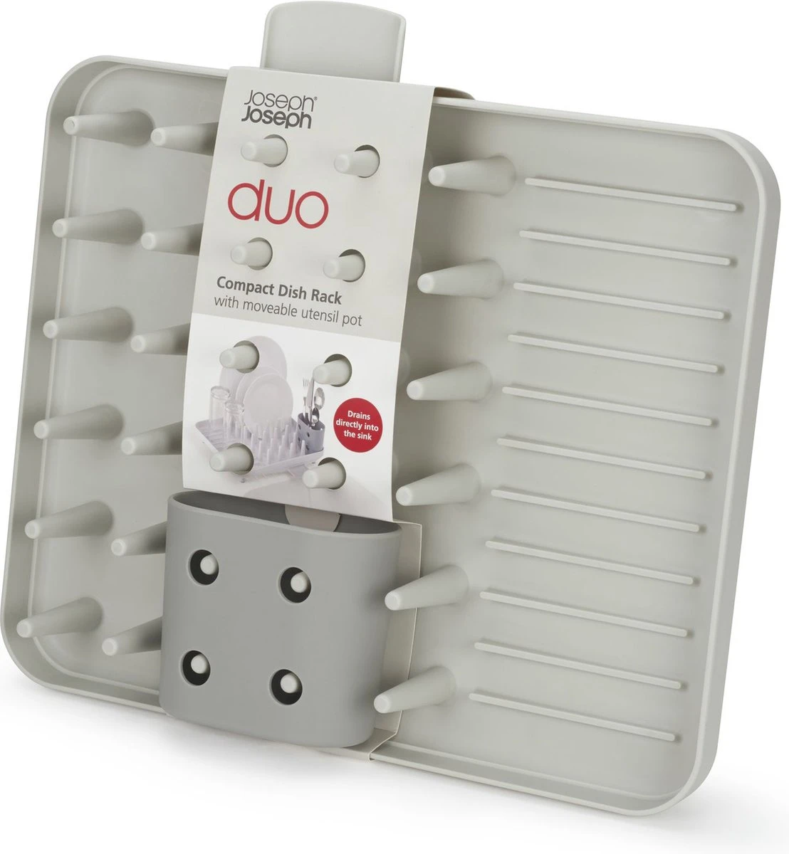 Joseph Joseph Duo Afdruiprek - Compact - Grijs Joseph Joseph Duo Afdruiprek - Compact - Grijs -bol winkel 1108x1200 3