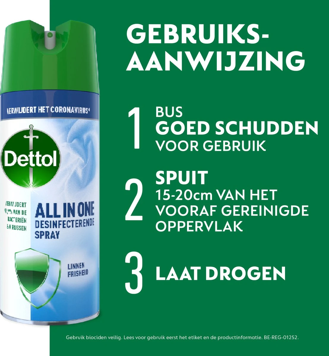 Dettol All in one Disinfectant Spray Linen - 400ml Dettol All In One Disinfectant Spray Linen - 400ml -bol winkel 1108x1200 7