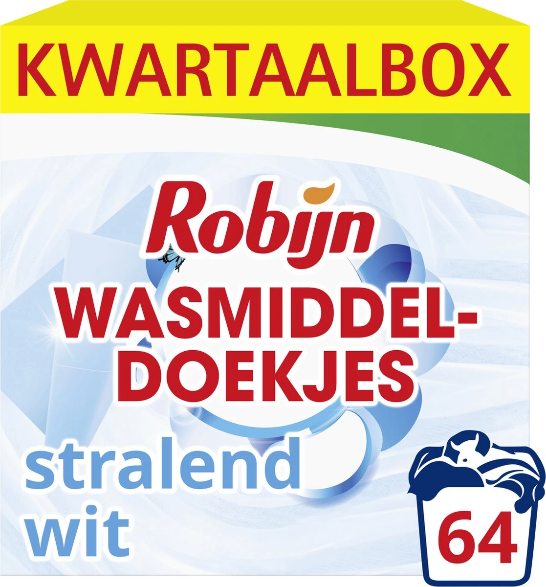 Robijn Classics Stralend Wit Wasmiddeldoekjes - 4 x 16 wasstrips - Voordeelverpakking Robijn Classics Stralend Wit Wasmiddeldoekjes - 4 X 16 Wasstrips - Voordeelverpakking -bol winkel