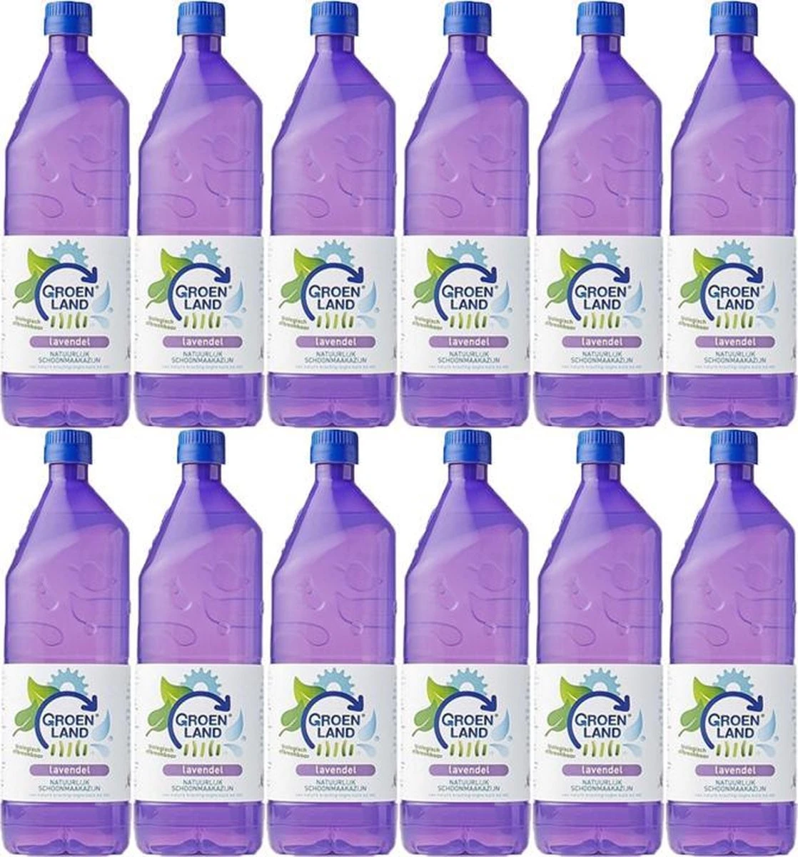 Schoonmaakazijn Groenland Lavendel 1 Liter - Doos a 12 Fles a 1 liter Schoonmaakazijn Groenland Lavendel 1 Liter - Doos A 12 Fles A 1 Liter -bol winkel 1118x1200 4