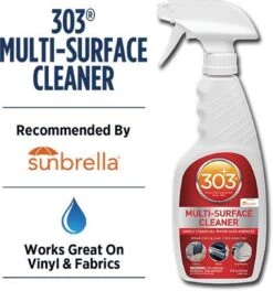 303® Multi-Surface Cleaner - 946 Ml | Veilig Voor Alle Soorten Bekleding En Vinyl. Vlekken Verdwijnen Binnen Enkele Minuten En Verkleurde Oppervlakken Komen Weer Tot Leven. 4 303® Multi-Surface Cleaner - 946 Ml | Veilig Voor Alle Soorten Bekleding En Vinyl. Vlekken Verdwijnen Binnen Enkele Minuten En Verkleurde Oppervlakken Komen Weer Tot Leven. -bol winkel 1121x1200