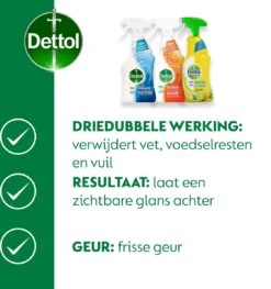 Dettol - 1,5L Allesreiniger Spray Power & Fresh - Badkamer 1x500 Ml Keuken 1x500ml Citrus 1x500ml - Voordeelverpakking 2 Dettol - 1,5L Allesreiniger Spray Power & Fresh - Badkamer 1x500 Ml Keuken 1x500ml Citrus 1x500ml - Voordeelverpakking -bol winkel 1125x1200 2
