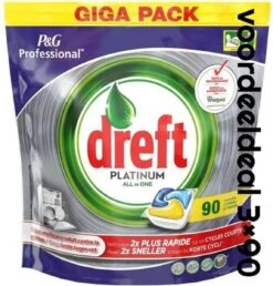 Dreft Platinum - All In One Lemon Voordeeldeal 270 Vaatwastabletten / Jaardoos / Megadeal / Voordeeldoos 2 Dreft Platinum - All In One Lemon Voordeeldeal 270 Vaatwastabletten / Jaardoos / Megadeal / Voordeeldoos -bol winkel 1147x1200 3