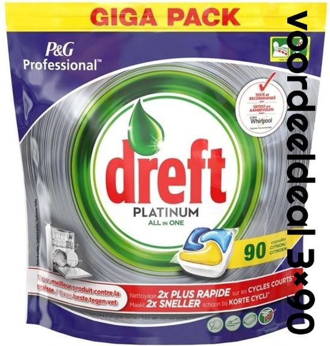 Dreft Platinum - All in One Lemon voordeeldeal 270 vaatwastabletten / jaardoos / megadeal / voordeeldoos Dreft Platinum - All In One Lemon Voordeeldeal 270 Vaatwastabletten / Jaardoos / Megadeal / Voordeeldoos -bol winkel 1147x1200 3