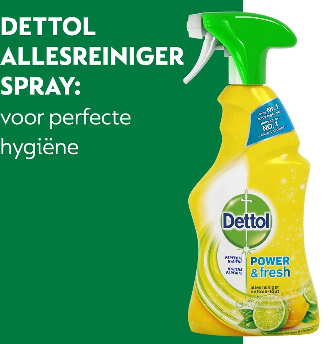 Dettol - Power & Fresh - Allesreinger Spray - Citrus - 6 x 500 ml Dettol - Power & Fresh - Allesreinger Spray - Citrus - 6 X 500 Ml -bol winkel