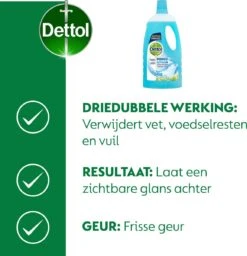 Dettol - Power & Fresh - Allesreiniger - Katoenfris - 8 X 1 Liter 2 Dettol - Power & Fresh - Allesreiniger - Katoenfris - 8 X 1 Liter -bol winkel 1159x1200 3