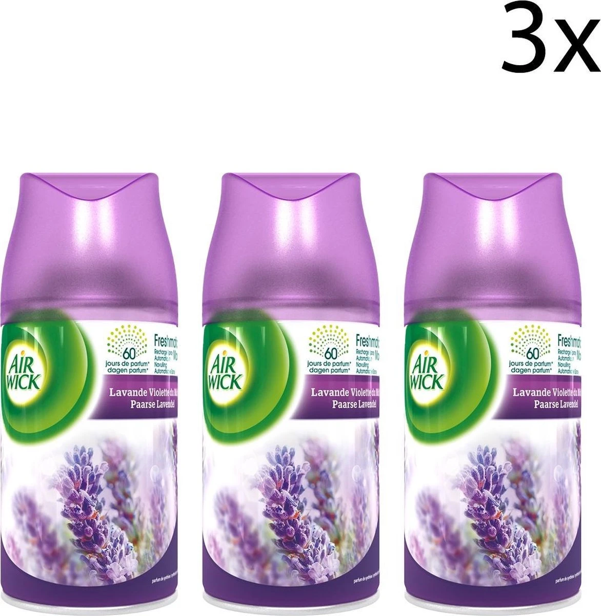 Air Wick Freshmatic Automatische Spray Luchtverfrisser - Paarse Lavendel Navulling - 3 Stuks - Voordeelverpakking Air Wick Freshmatic Automatische Spray Luchtverfrisser - Paarse Lavendel Navulling - 3 Stuks - Voordeelverpakking -bol winkel 1172x1200 9