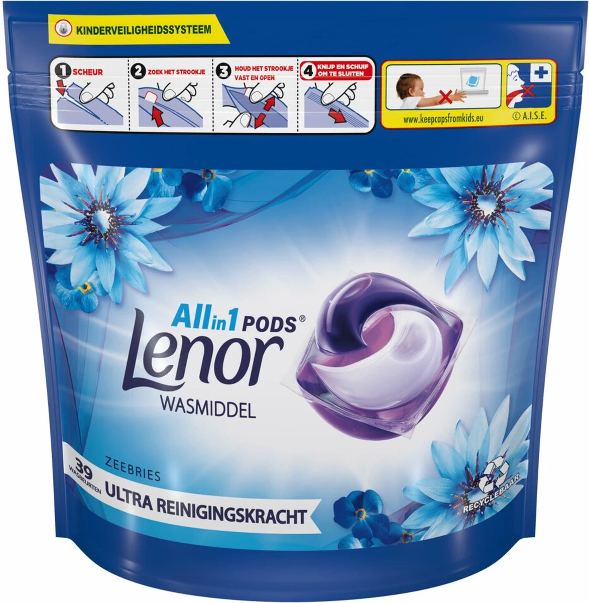 Lenor Wasmiddel All-in-1 Pods Zeebries 39 stuks Lenor Wasmiddel All-in-1 Pods Zeebries 39 Stuks -bol winkel