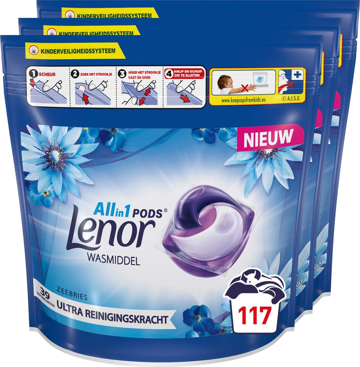 Lenor All in 1 Wasmiddel Pods - Voordeelverpakking 3 x 39 Wasbeurten Lenor All In 1 Wasmiddel Pods - Voordeelverpakking 3 X 39 Wasbeurten -bol winkel 1177x1200 2