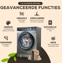 Drogerballen - Droogballen - Wasdrogerballen - Dryerballs - 6 Stuks - XL Formaat - Wol - Set 3 Drogerballen - Droogballen - Wasdrogerballen - Dryerballs - 6 Stuks - XL Formaat - Wol - Set -bol winkel 1177x1200 4