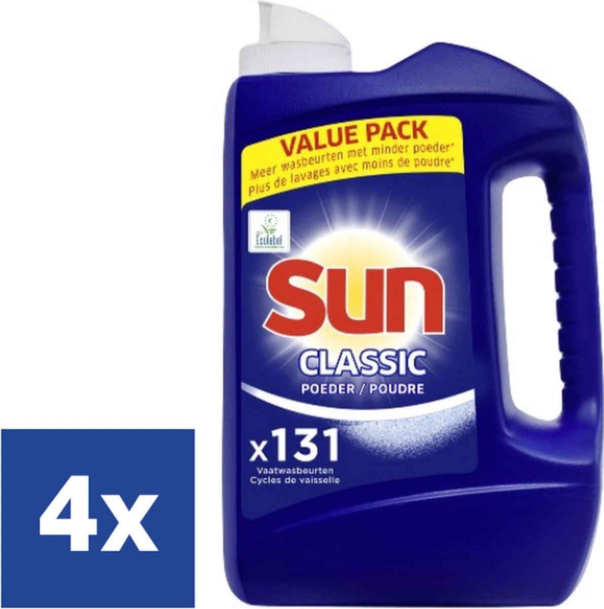 Sun Classic Vaatwaspoeder - 4 x 2.5 kg SUN® Sun Classic Vaatwaspoeder - 4 X 2.5 Kg -bol winkel