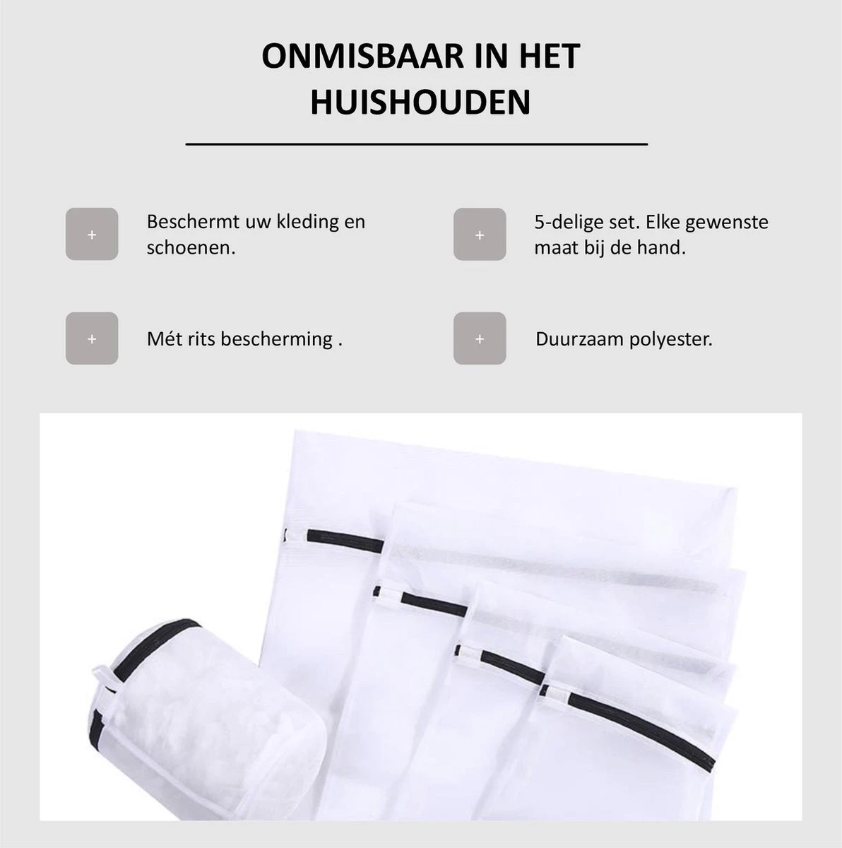 Waszakken | Set van 5 Waszakjes met Rits - Waszak - Wasnet - Kledingzakjes - BH Was Zakjes - Laundry Bag Set voor Ondergoed - Kleding - Delicaat Wasgoed - Wasmachine Zakjes - Wasgoed Merkloos Waszakken | Set Van 5 Waszakjes Met Rits - Waszak - Wasnet - Kledingzakjes - BH Was Zakjes - Laundry Bag Set Voor Ondergoed - Kleding - Delicaat Wasgoed - Wasmachine Zakjes - Wasgoed -bol winkel 1192x1200 2