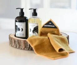 Klud Vaatdoek Set - 7 Dagen - Curry 2 Klud Vaatdoek Set - 7 Dagen - Curry -bol winkel 1200x1012 1