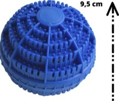 Merkloos V&P Wasbol Set Van 2 - Ecologische Wasbal - Keramische Balletjes - Duurzaam - Blauw - Wasmachine Reiniger - Wasmachine - Zonder Gebruik Van Wasmiddel -bol winkel 1200x1015