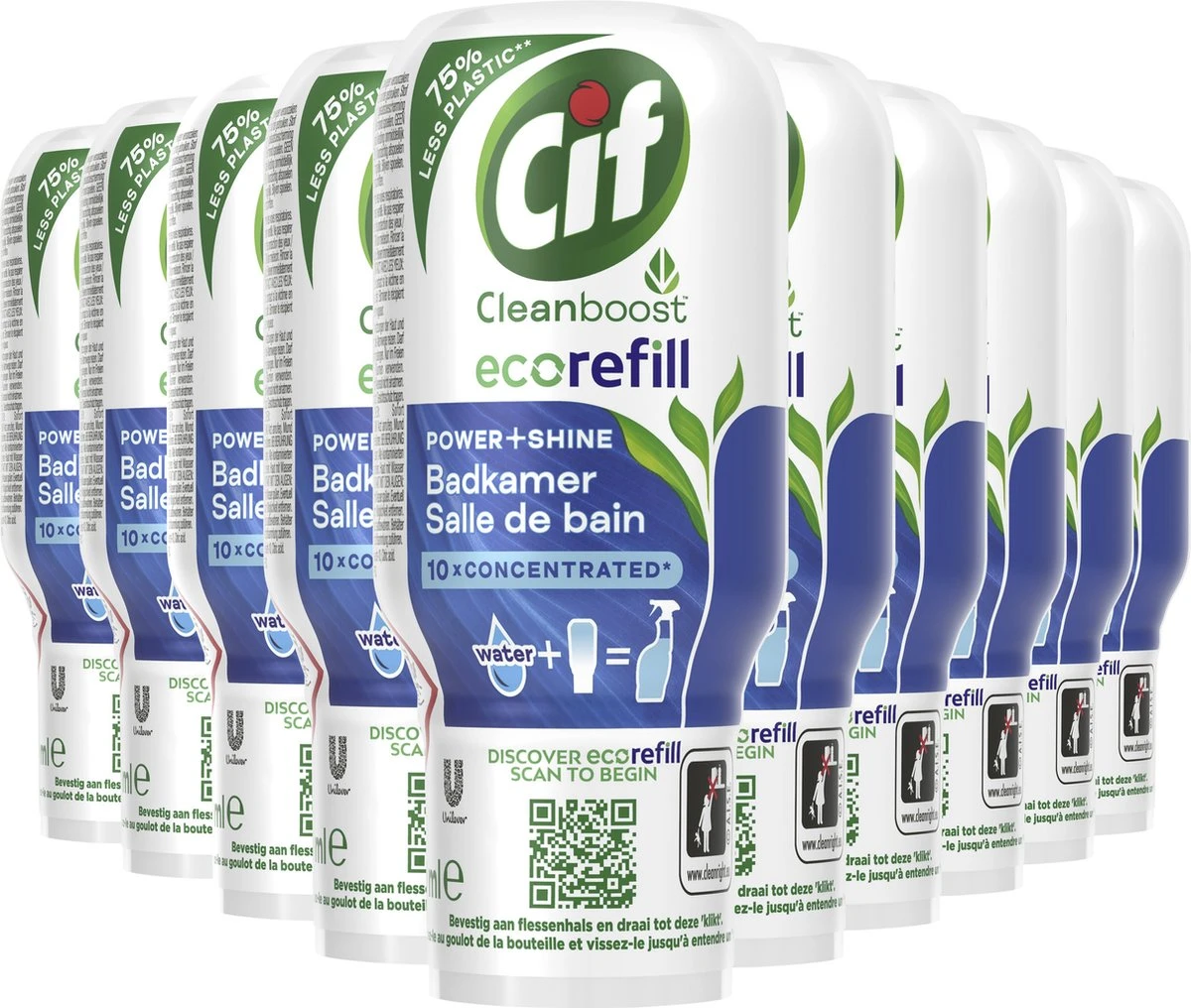 Cif Power & Shine Badkamer Ecorefill Capsule - 10 x 70 ml - Voordeelverpakking Cif Power & Shine Badkamer Ecorefill Capsule - 10 X 70 Ml - Voordeelverpakking -bol winkel 1200x1016 2