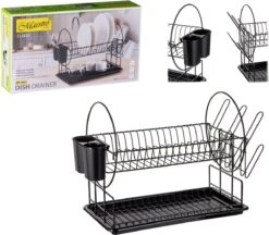 Maestro - Afdruiprek 2 Bestekrekken Wateropvangbak - 50cm -bol winkel 1200x1051 2