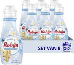 Robijn Jasmijn & Sandelhout Wasverzachter - 8 X 30 Wasbeurten- Voordeelverpakking 11 Robijn Jasmijn & Sandelhout Wasverzachter - 8 X 30 Wasbeurten- Voordeelverpakking -bol winkel 1200x1053 2