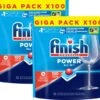 Finish Power All In One Regular Vaatwastabletten - 200 Stuks