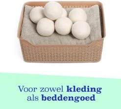 Casa Calma Drogerballen (6 Stuks) - Inclusief Opbergzakje - 100% Natuurlijk Schapenwol - Droger Ballen - Zero Waste Wasverzachter Bollen - Energiebesparend Drogen Met Droogbollen - Dryer Balls - Diervriendelijk & Milieuvriendelijk - Energie Besparen 4 Casa Calma Drogerballen (6 Stuks) - Inclusief Opbergzakje - 100% Natuurlijk Schapenwol - Droger Ballen - Zero Waste Wasverzachter Bollen - Energiebesparend Drogen Met Droogbollen - Dryer Balls - Diervriendelijk & Milieuvriendelijk - Energie Besparen -bol winkel 1200x1075 1