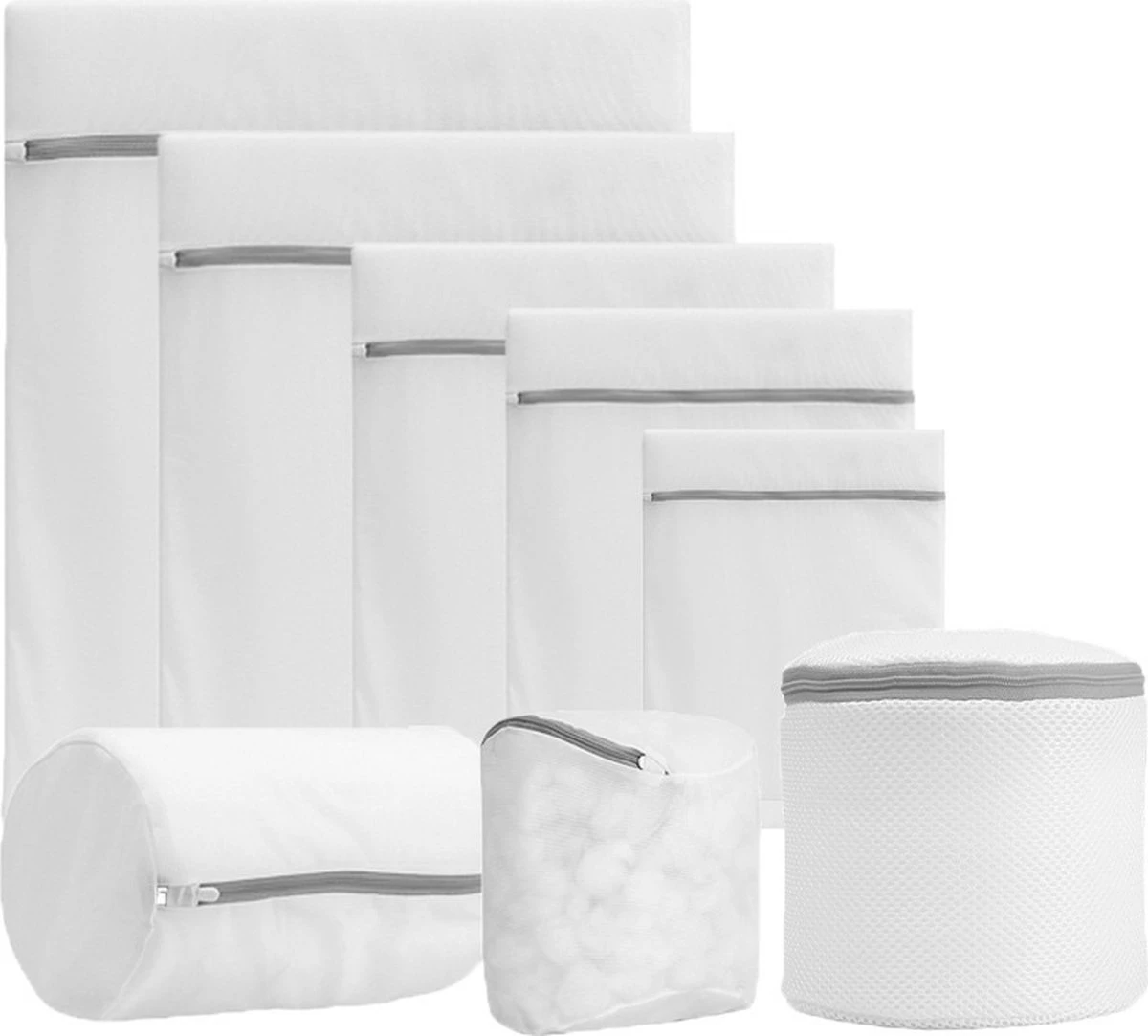 Product Depot Waszakken Voor Wasgoed - Waszak - Waszakje Lingerie - Wastas - Set Van 8 Product Depot Waszakken Voor Wasgoed - Waszak - Waszakje Lingerie - Wastas - Set Van 8 -bol winkel 1200x1083 1