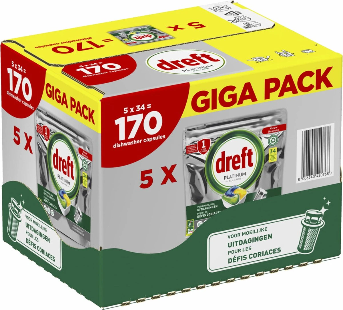 Dreft Platinum All In One Vaatwascapsules Citroen 170 stuks Dreft Platinum All In One Vaatwascapsules Citroen 170 Stuks -bol winkel 1200x1086 2