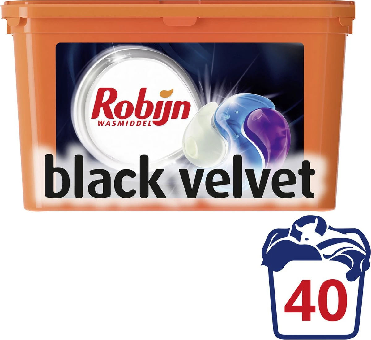 Robijn Black Velvet 3 in 1 Wascapsules - 40 wasbeurten - Kwartaalbox Robijn Black Velvet 3 In 1 Wascapsules - 40 Wasbeurten - Kwartaalbox -bol winkel