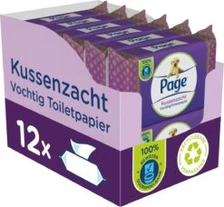 Page Vochtig Toiletpapier - 12 X 38 Stuks - Kussenzacht Vochtig Wc Papier - Voordeelverpakking 6 Page Vochtig Toiletpapier - 12 X 38 Stuks - Kussenzacht Vochtig Wc Papier - Voordeelverpakking -bol winkel 1200x1106 3