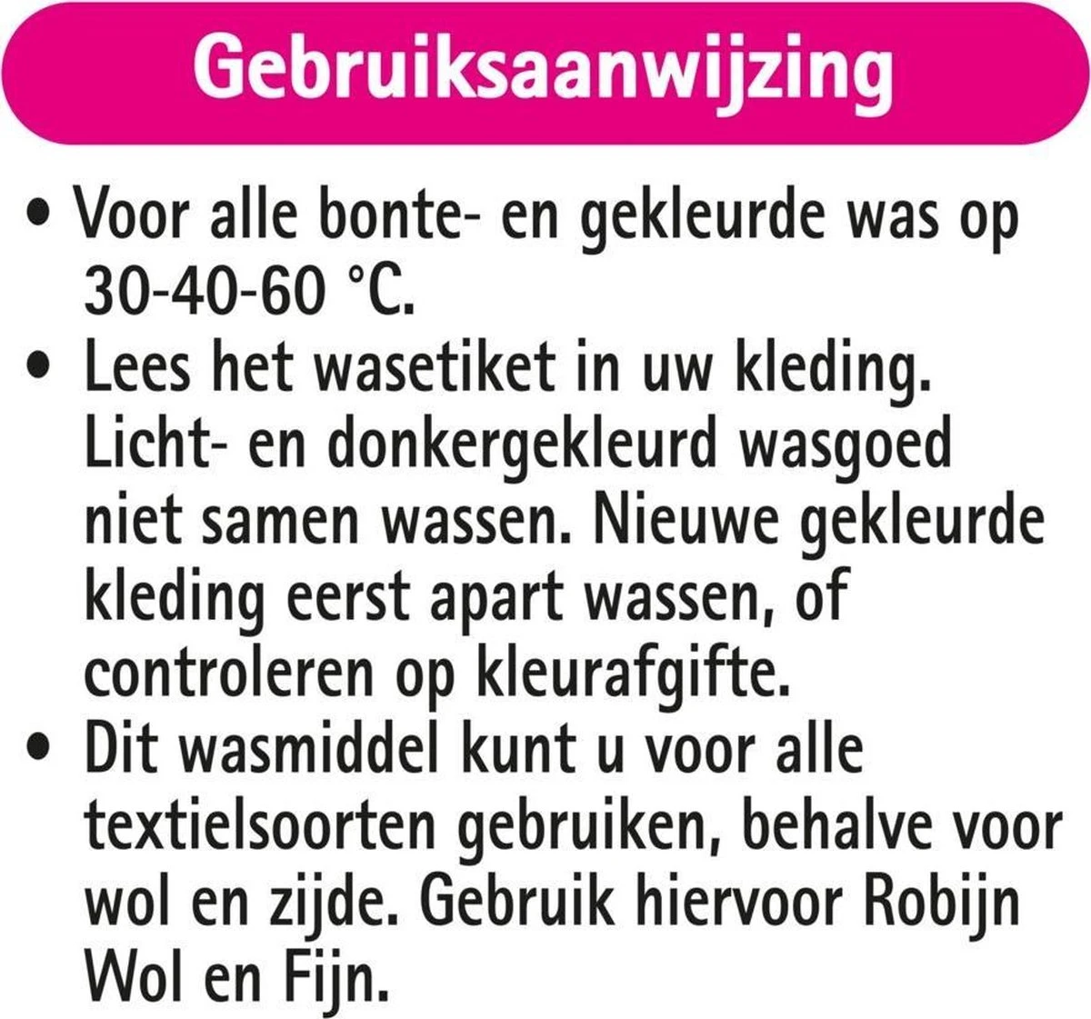 Robijn Color Pink Sensation Vloeibaar Wasmiddel 60 wasbeurten Robijn Color Pink Sensation Vloeibaar Wasmiddel 60 Wasbeurten -bol winkel