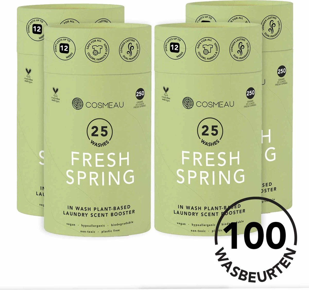 Cosmeau Geurparels 100 Wasbeurten Lentefris - Geurparels - Geurbooster Wasparfum - 4x25 Wasbeurten - Fris - 1000g - Geurkralen Scent Booster Cosmeau Geurparels 100 Wasbeurten Lentefris - Geurparels - Geurbooster Wasparfum - 4x25 Wasbeurten - Fris - 1000g - Geurkralen Scent Booster -bol winkel 1200x1124 4