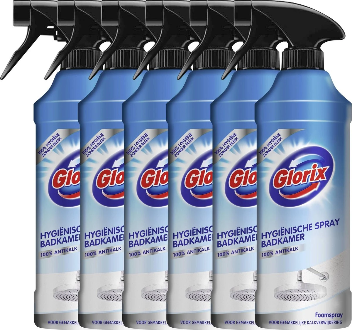 Glorix Hygiënische Badkamer Foamspray - 6 x 500 ml - Voordeelverpakking Glorix Hygiënische Badkamer Foamspray - 6 X 500 Ml - Voordeelverpakking -bol winkel 1200x1124 8