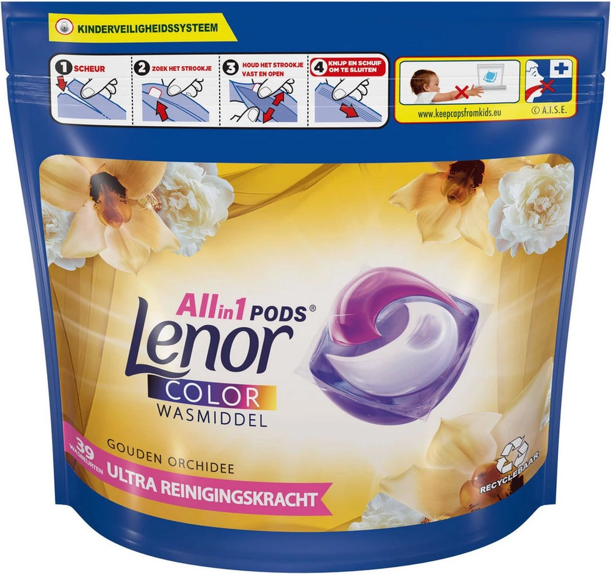 Lenor Allin1 PODS - Wasmiddelcapsules - Gold Orchid - 39 Wasbeurten Lenor Allin1 PODS - Wasmiddelcapsules - Gold Orchid - 39 Wasbeurten -bol winkel 1200x1128 1