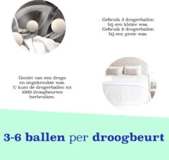 Casa Calma Drogerballen (6 Stuks) - Inclusief Opbergzakje - 100% Natuurlijk Schapenwol - Droger Ballen - Zero Waste Wasverzachter Bollen - Energiebesparend Drogen Met Droogbollen - Dryer Balls - Diervriendelijk & Milieuvriendelijk - Energie Besparen 2 Casa Calma Drogerballen (6 Stuks) - Inclusief Opbergzakje - 100% Natuurlijk Schapenwol - Droger Ballen - Zero Waste Wasverzachter Bollen - Energiebesparend Drogen Met Droogbollen - Dryer Balls - Diervriendelijk & Milieuvriendelijk - Energie Besparen -bol winkel 1200x1132 2
