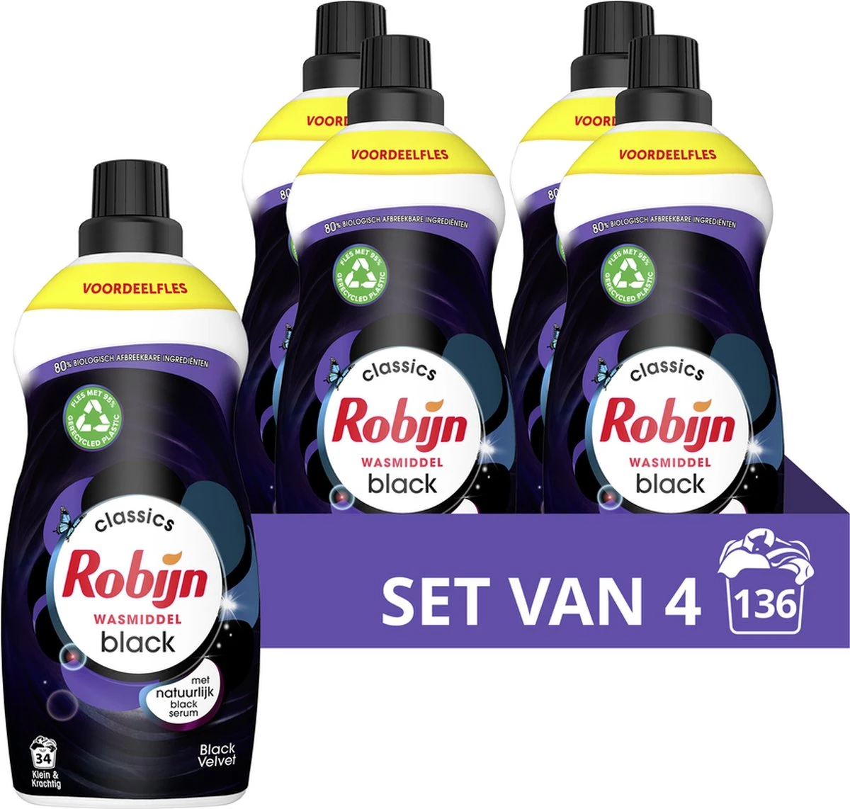 4x Robijn Klein & Krachtig Wasmiddel Black Velvet 1,19 liter 4x Robijn Klein & Krachtig Wasmiddel Black Velvet 1,19 Liter -bol winkel 1200x1142 1