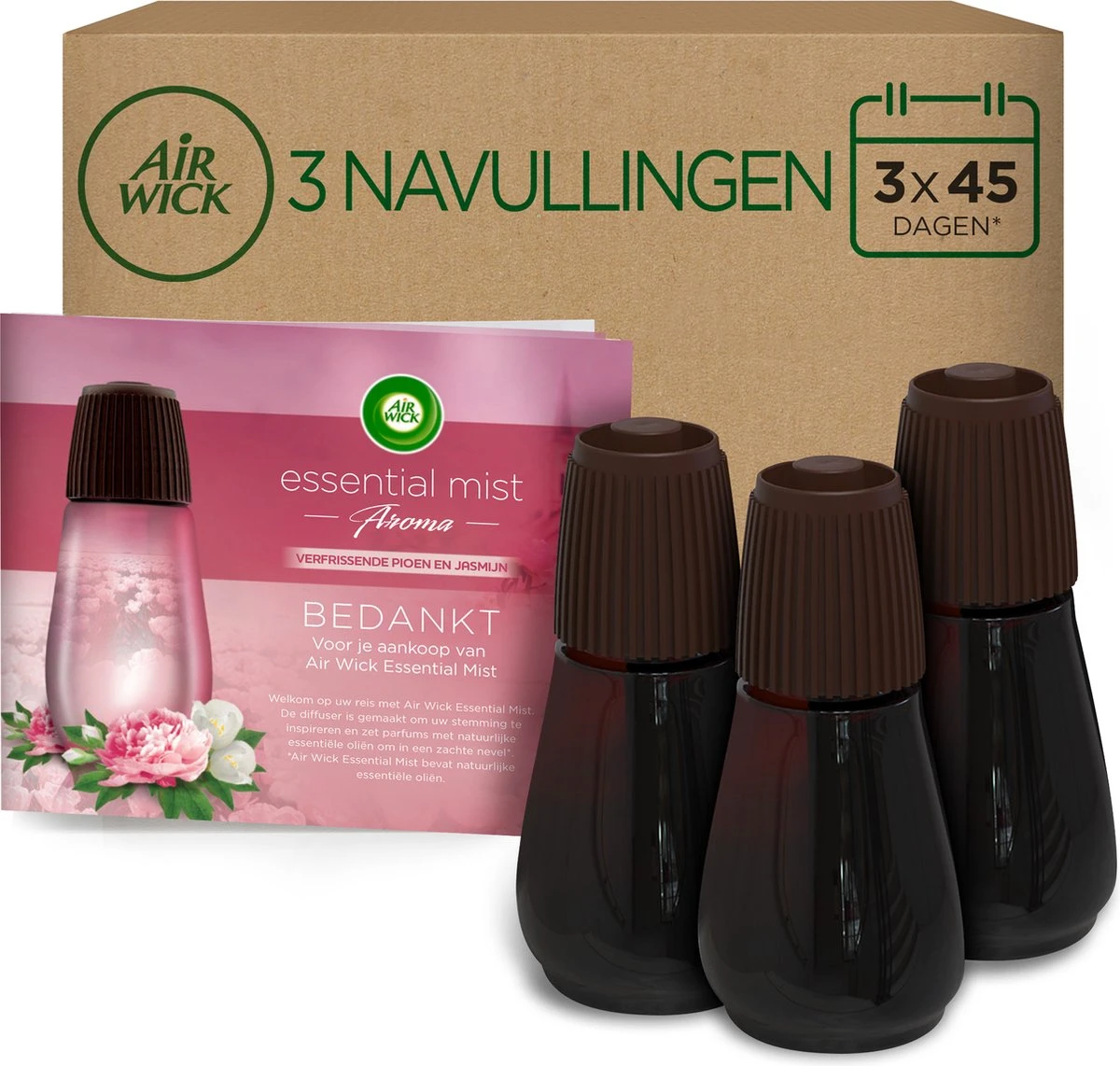 Air Wick Essential Mist Automatische Luchtverfrisser - Verfrissende Pioen en Jasmijn - 3 Navullingen Air Wick Essential Mist Automatische Luchtverfrisser - Verfrissende Pioen En Jasmijn - 3 Navullingen -bol winkel 1200x1142 12