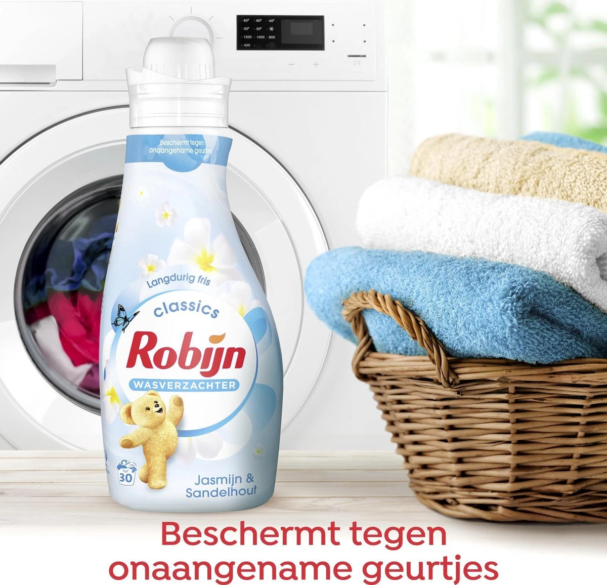 Robijn Jasmijn & Sandelhout Wasverzachter - 8 x 30 wasbeurten- Voordeelverpakking Robijn Jasmijn & Sandelhout Wasverzachter - 8 X 30 Wasbeurten- Voordeelverpakking -bol winkel 1200x1156 3