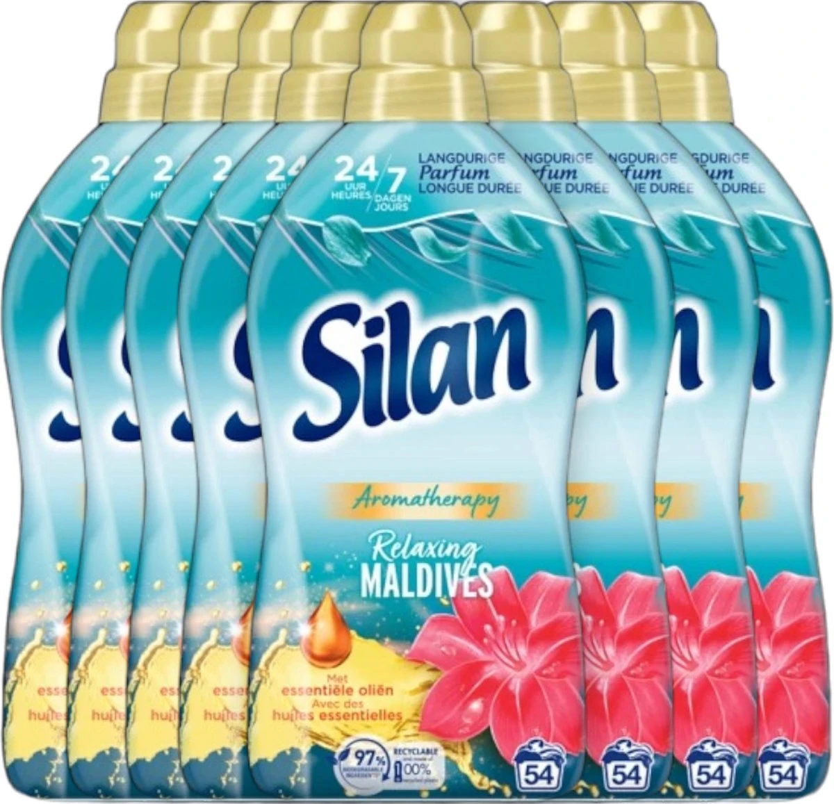 Silan Aroma Therapy Relaxing Maldives Wasverzachter - 8 x 54 wasbeurten - Voordeelverpakking Silan Aroma Therapy Relaxing Maldives Wasverzachter - 8 X 54 Wasbeurten - Voordeelverpakking -bol winkel 1200x1157 2