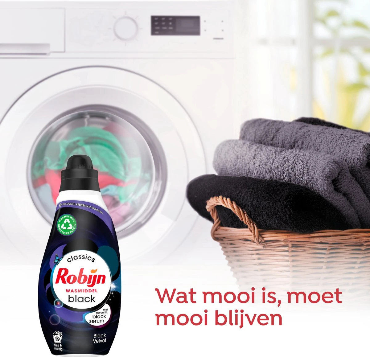 Robijn Klein & Krachtig Classics Black Velvet Vloeibaar Wasmiddel - 8 x 19 wasbeurten - Voordeelverpakking Robijn Klein & Krachtig Classics Black Velvet Vloeibaar Wasmiddel - 8 X 19 Wasbeurten - Voordeelverpakking -bol winkel 1200x1158 5
