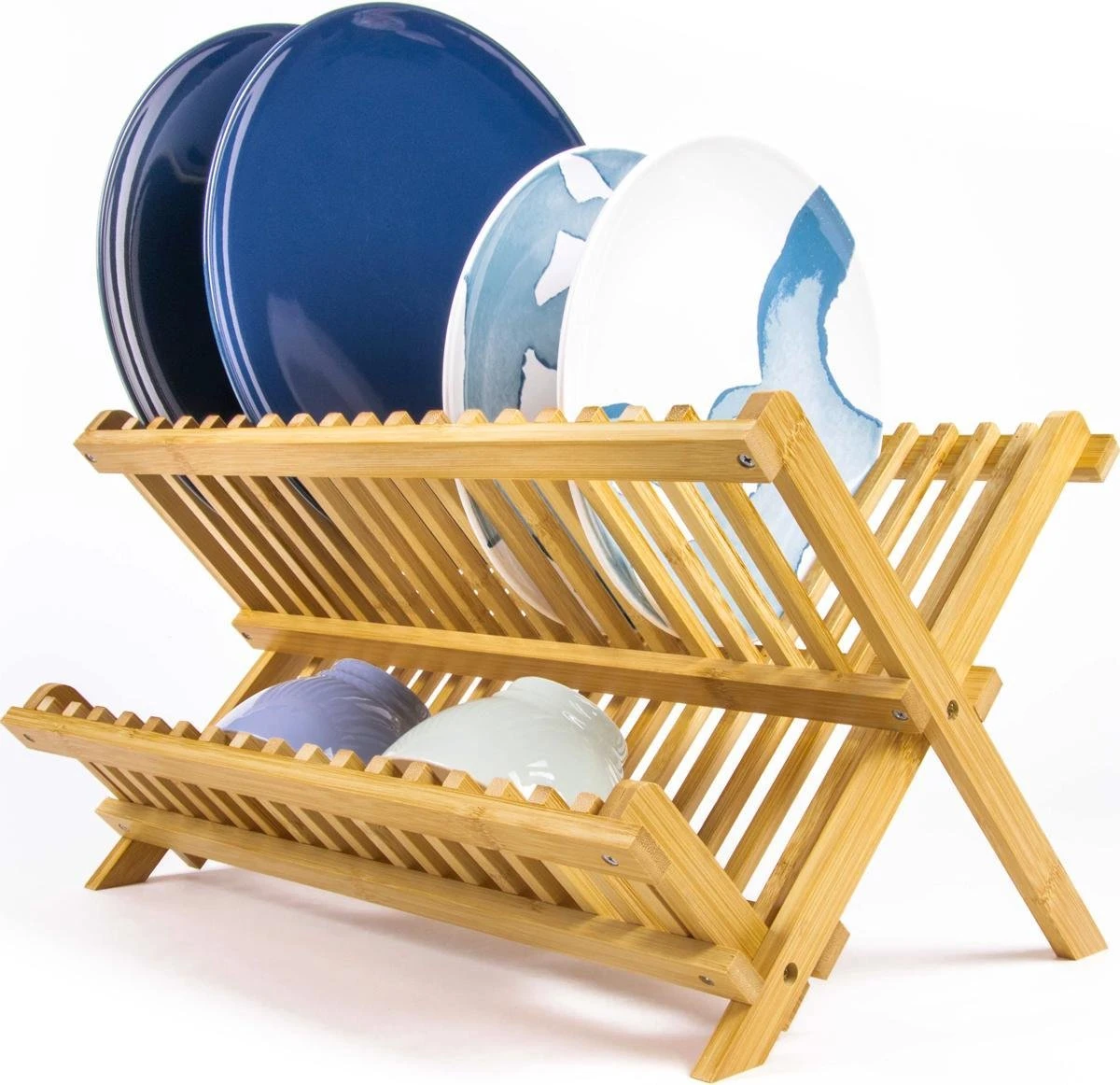 Budu Afdruiprek - Afdruiprekje van bamboe hout - Afdruiprek voor afwas - Vaatwasrek - Keukenrek - Inklapbaar - Opvouwbaar - Budu Afdruiprek - Afdruiprekje Van Bamboe Hout - Afdruiprek Voor Afwas - Vaatwasrek - Keukenrek - Inklapbaar - Opvouwbaar - -bol winkel 1200x1162 7